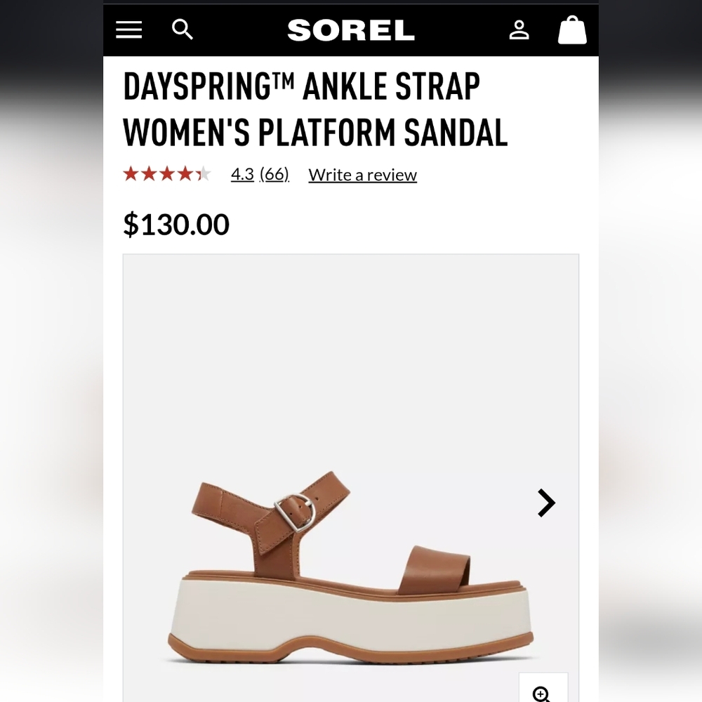 Brown Leather Women's Sandals